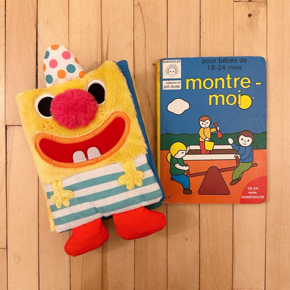 French Baby Books Set